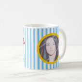 かわいいバレンタインの写真マグカップ コーヒーマグカップ (正面右)