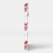 かわいいバレンタインの愛の格言 iPhoneケース (右側面)