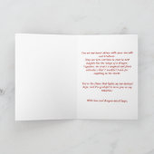 かわいいバレンタインの愛らしい愛らしいドラゴン カード (内部)