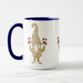 かわいいバレンタインの愛格言ハグキス マグカップ (左)