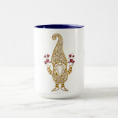 かわいいバレンタインの愛格言ハグキス マグカップ (中央)