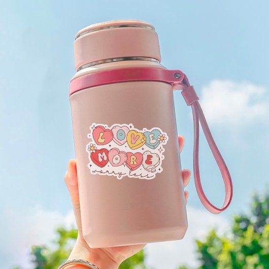 かわいいバレンタインの日愛もっと、心配する少ないビニール シール