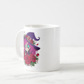 かわいいバレンタインウィッチゾンビ コーヒーマグカップ (正面左)
