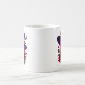 かわいいバレンタインウィッチゾンビ コーヒーマグカップ (中央)