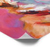 かわいいバレンタインズデイドッグ ポスター (角)