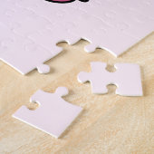 かわいいバレンタインデザイン – 猫と猫の愛 ジグソーパズル (側面)