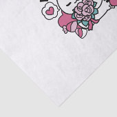 かわいいバレンタインデザイン – 猫と猫の愛 薄葉紙 (詳細)