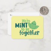 かわいいバレンタインデーおもしろいを飾る造幣局 ノートカード (正面/裏面インサイチュ)