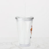 かわいいバレンタインデーが好き アクリルタンブラー (右)