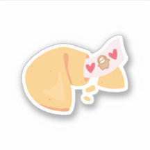 かわいいバレンタインデーのおみくじスロース