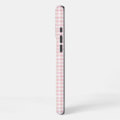 かわいいバレンタインデーのウサギ iPhoneケース (左側面)