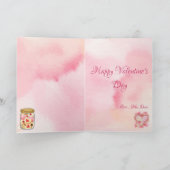 かわいいバレンタインデーのカード カード (内部)