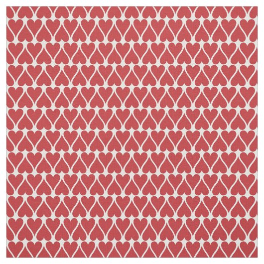 かわいいバレンタインデーのハート柄 ファブリック (見本)