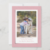 かわいいバレンタインデーのペットの写真の暖かいあいまいな甘い シーズンカード (正面)