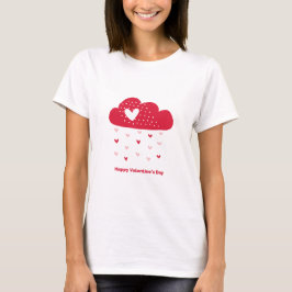 かわいいバレンタインデーのロマンティックハート - Valentine_41 Tシャツ