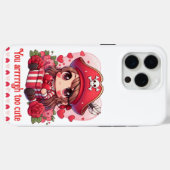 かわいいバレンタインデーの海賊 Case-Mate iPhoneケース (裏面 (横))