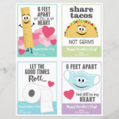 かわいいバレンタインデーパーティー教室 – 4ページ (正面)