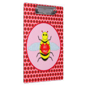 かわいいバレンタインデービー クリップボード (右)