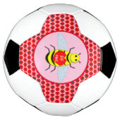 かわいいバレンタインデービー サッカーボール (回転)