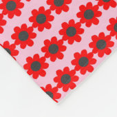 かわいいバレンタインデービー フリースブランケット (角)