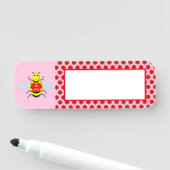 かわいいバレンタインデービー 名札 (インサイチュ)