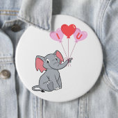 かわいいバレンタインデー私はあなたを愛しているハート 缶バッジ (インサイチュ)