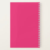 かわいいバレンタインデー10代のドードルパタンピンク ノートブック