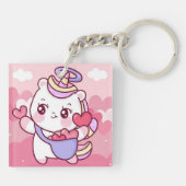 かわいいバレンタインデー キーホルダー (裏面)