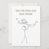 かわいいバレンタインデー シーズンカード (正面)