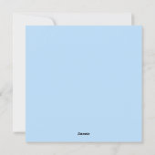 かわいいバレンタインデー シーズンカード (裏面)