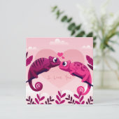 かわいいバレンタインデー シーズンカード (スタンド正面)