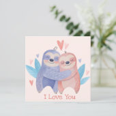 かわいいバレンタインデー シーズンカード (スタンド正面)