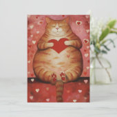 かわいいバレンタインデー シーズンカード (スタンド正面)