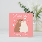 かわいいバレンタインデー シーズンカード (スタンド正面)