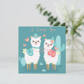 かわいいバレンタインデー シーズンカード (スタンド正面)