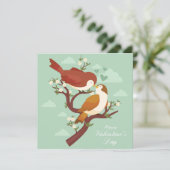 かわいいバレンタインデー シーズンカード (スタンド正面)