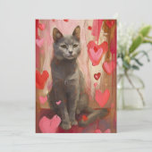 かわいいバレンタインデー シーズンカード (スタンド正面)