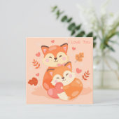 かわいいバレンタインデー シーズンカード (スタンド正面)