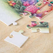 かわいいバレンタインデー ジグソーパズル (側面)