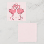 かわいいバレンタインデー ノートカード (正面/裏面)