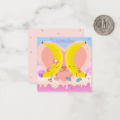 かわいいバレンタインデー ノートカード (正面/裏面インサイチュ)