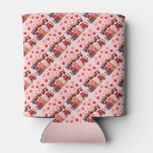 かわいいバレンタインハートサングラス 缶クーラー (裏面)