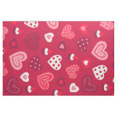 かわいいバレンタインハートパターン ファブリック (ファットクウォーター)