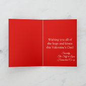 かわいいバレンタインパンドラ(PANDAS)ホームスクールカード カード (内部)