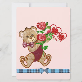 かわいいバレンタインベア シーズンカード