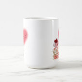かわいいバレンタインマグカップ コーヒーマグカップ (中央)
