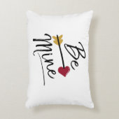 かわいいバレンタイン アクセントクッション (正面(垂直))