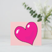 かわいいバレンタイン シーズンポストカード (スタンド正面)