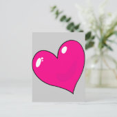 かわいいバレンタイン シーズンポストカード (スタンド正面)