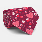 かわいいバレンタイン ネクタイ (ロール)